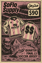 Load image into Gallery viewer, 90s Streetwear Style QTFL LS Soccer Jersey
